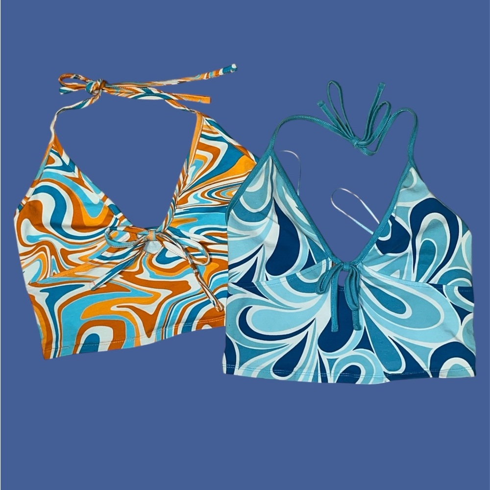 Cropped Halter Tops